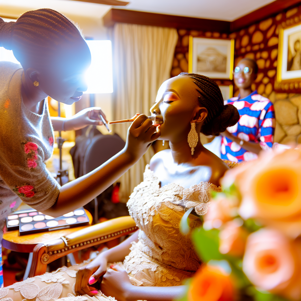 Bridal beauty preparation